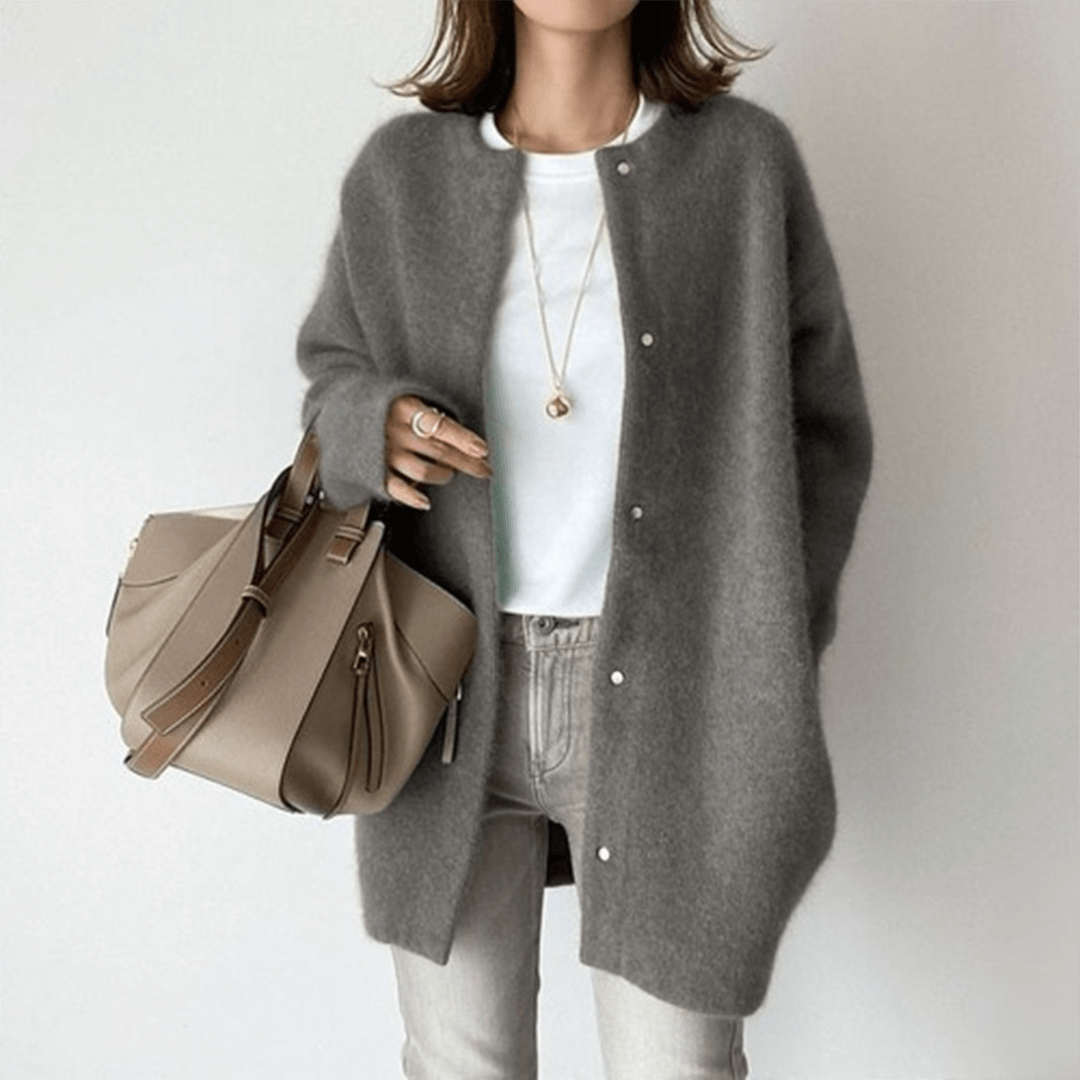 NOOR | Cardigan with pockets - Liora Melbourne
