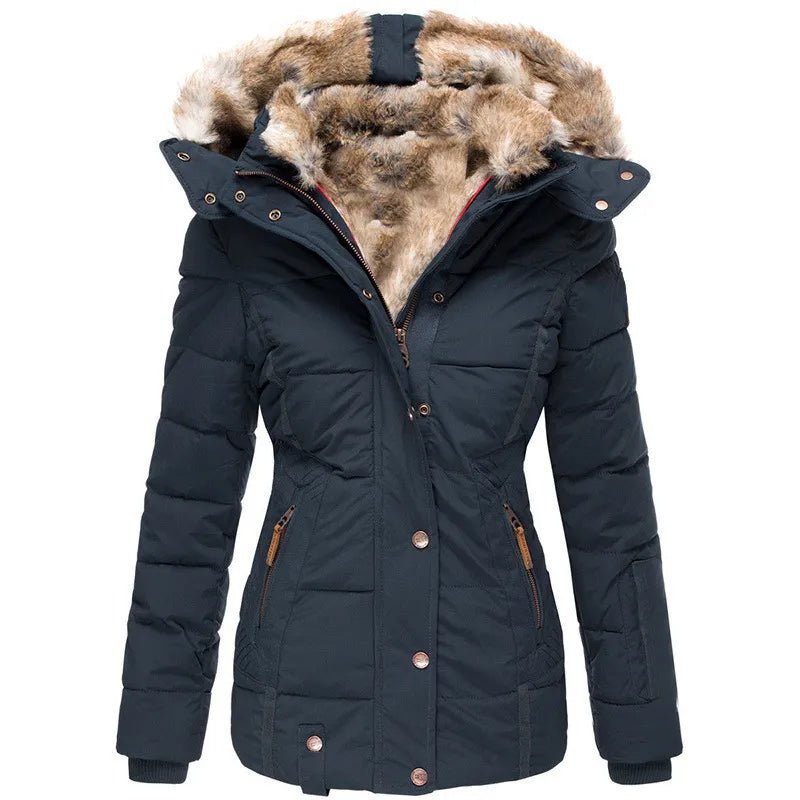 SUZIE | Winter coat with fur lining - Liora Melbourne