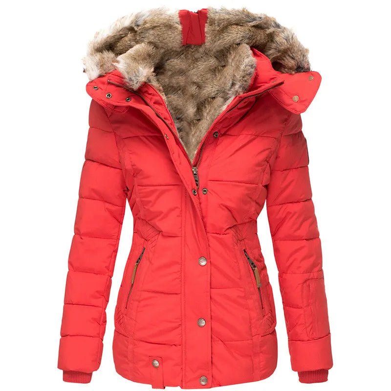 SUZIE | Winter coat with fur lining - Liora Melbourne