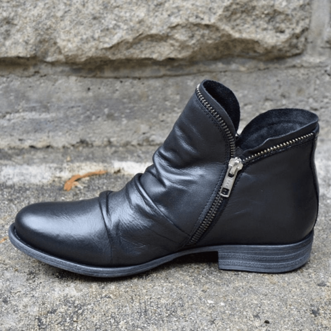 GLINDA | Ankle boots with side zip - Liora Melbourne