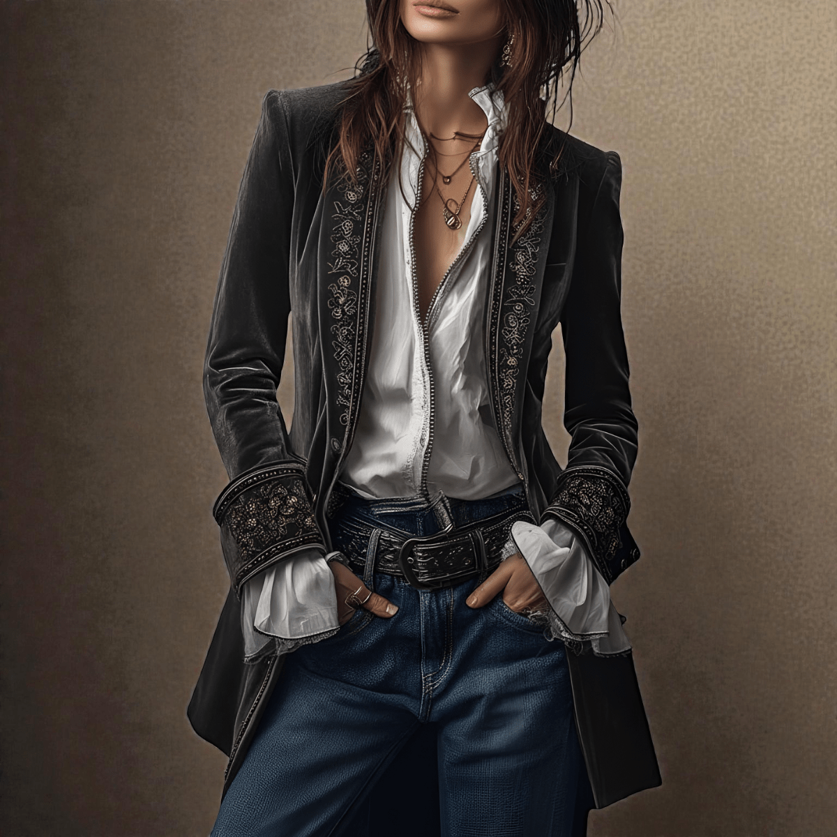 ROSALIND | Velvet jacket - Liora Melbourne