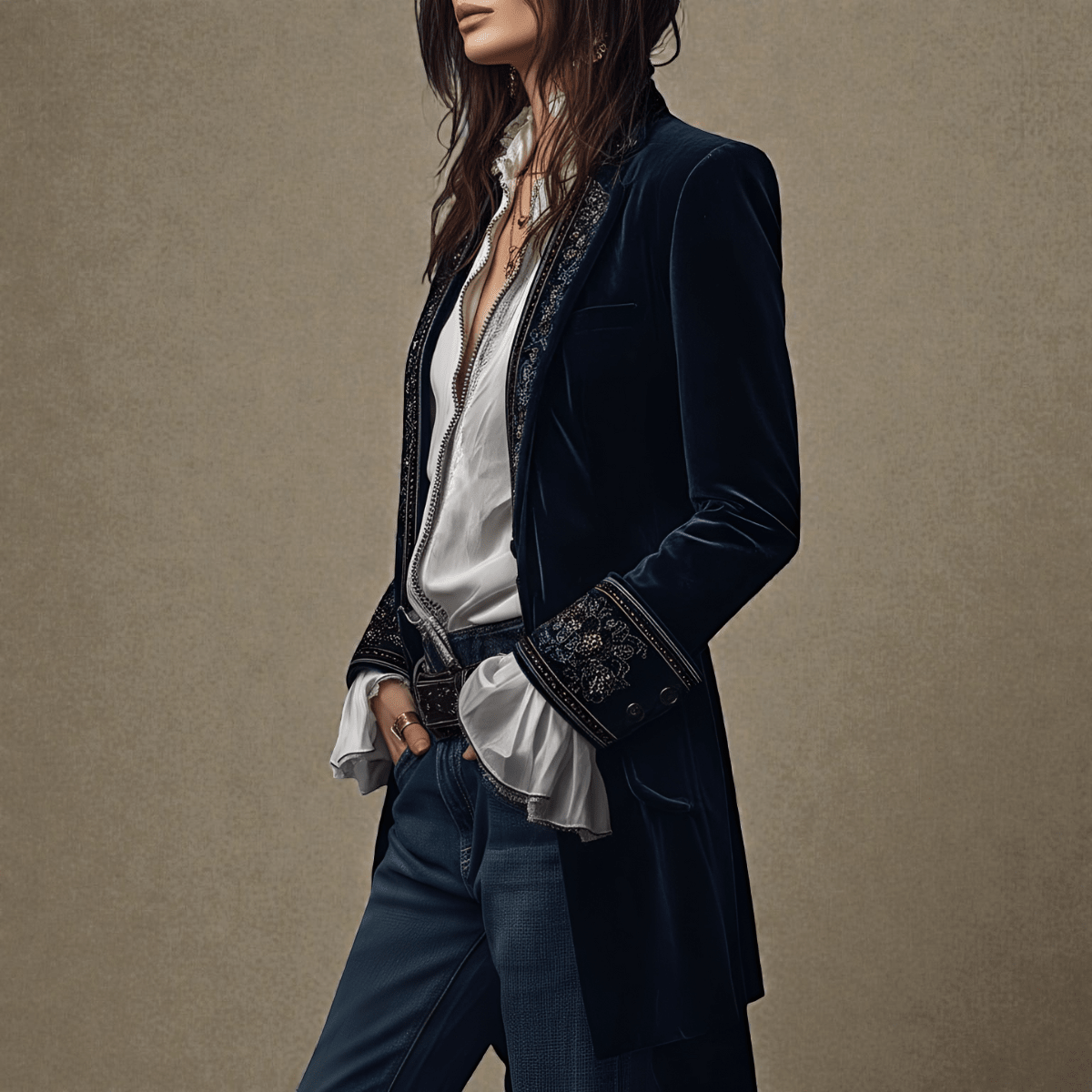 ROSALIND | Velvet jacket