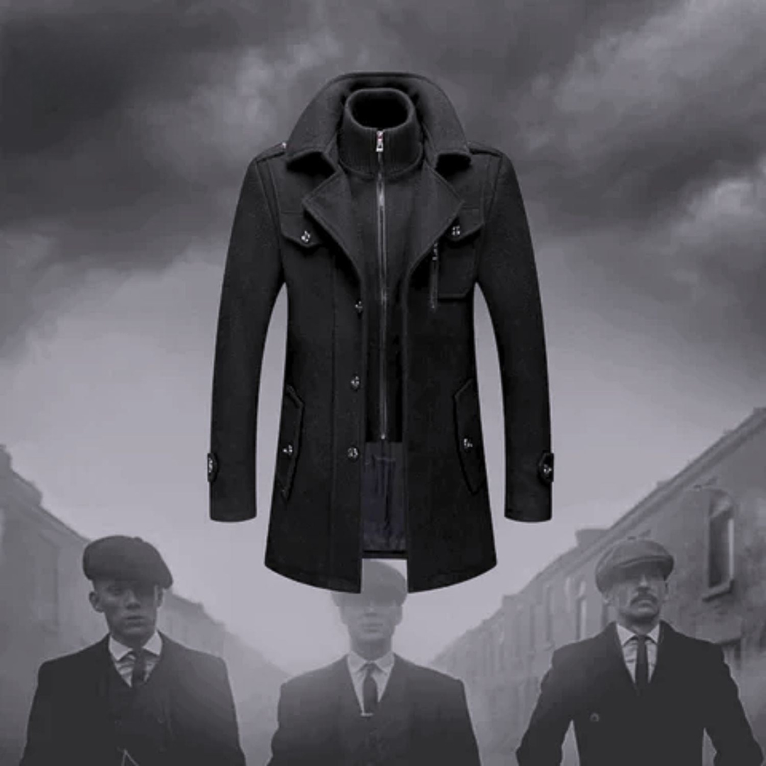 ARTHUR | Winter coat with button-zip closure - Liora Melbourne