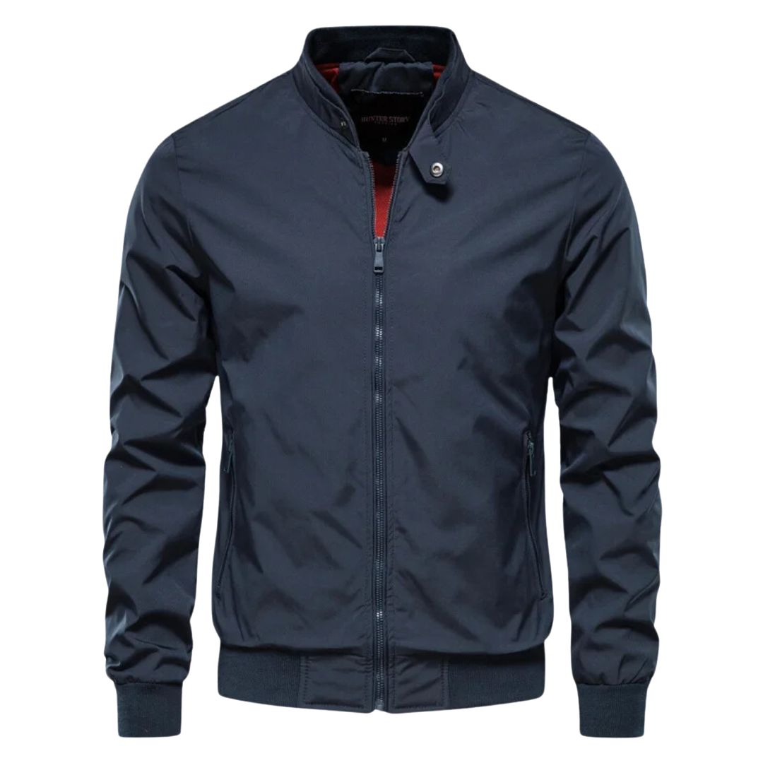 MILES | Casual jacket with high collar - Liora Melbourne