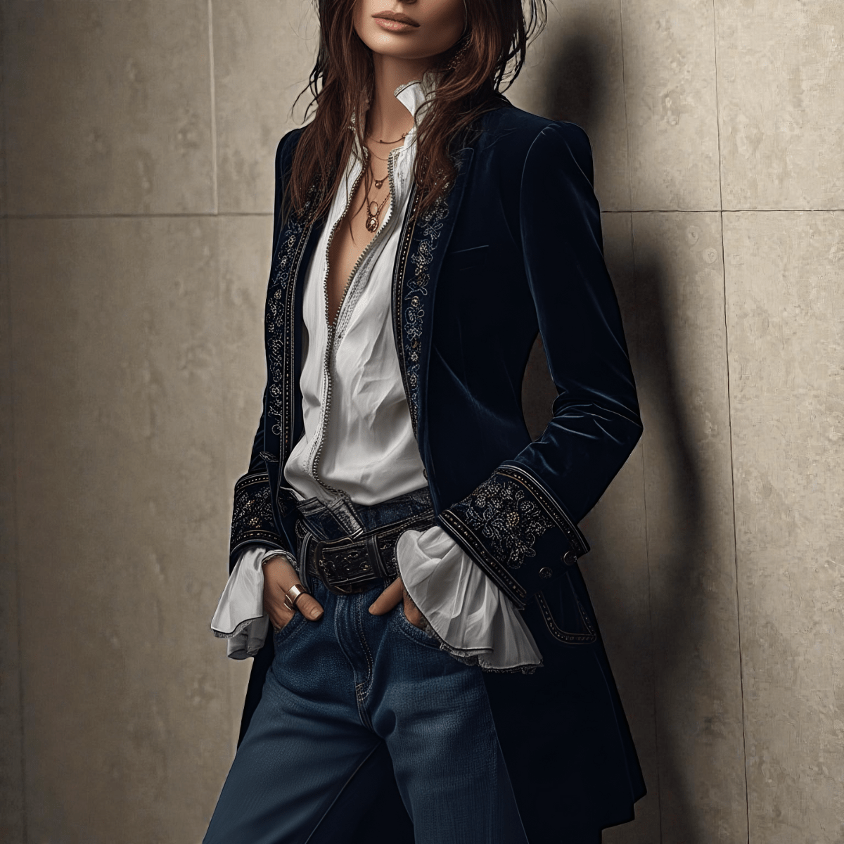 ROSALIND | Velvet jacket