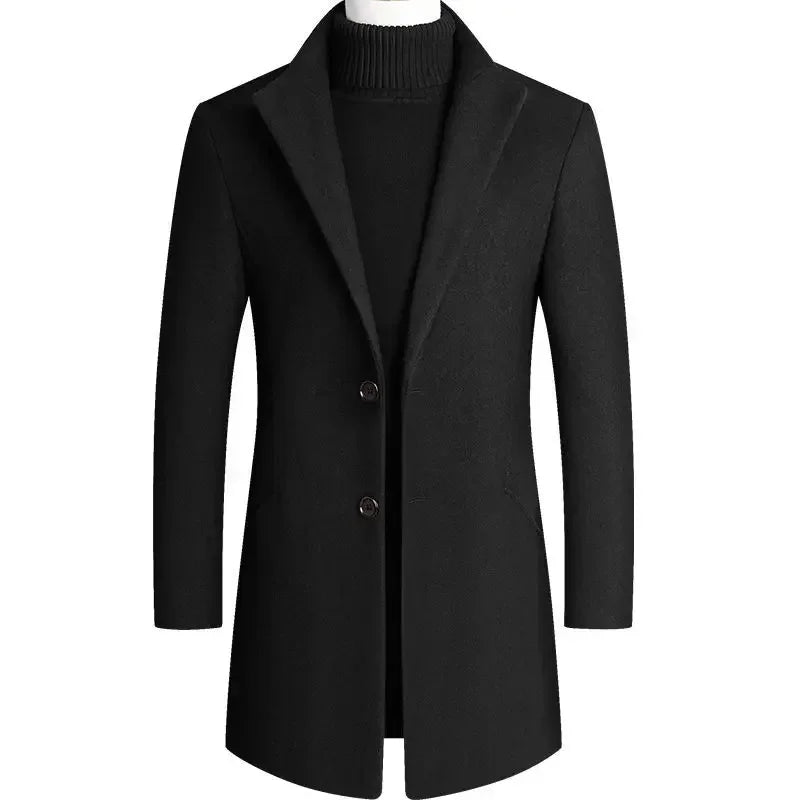 ELLA | Trench coat in cashmere wool - Liora Melbourne