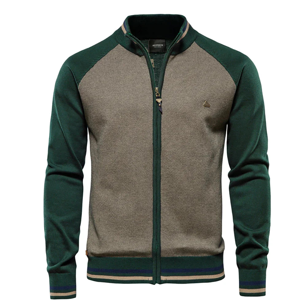 LUCA | Cardigan with ribbed trim - Liora Melbourne