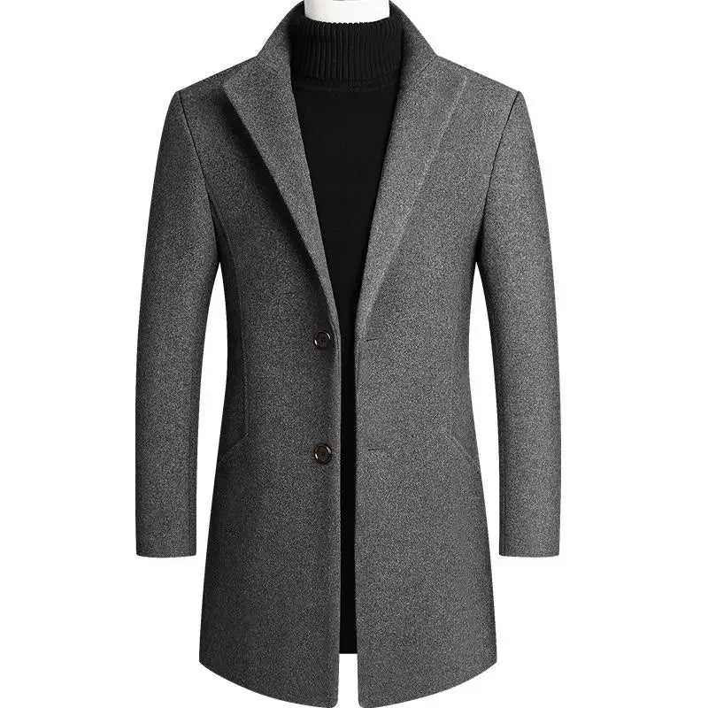 ELLA | Trench coat in cashmere wool - Liora Melbourne