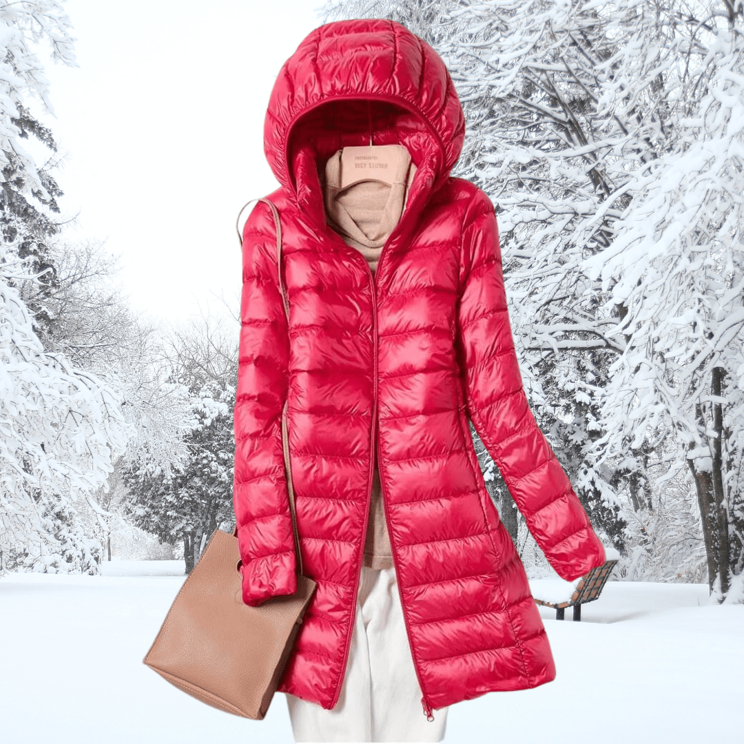 QUINN | Ultralight down jacket with quilted finish - Liora Melbourne