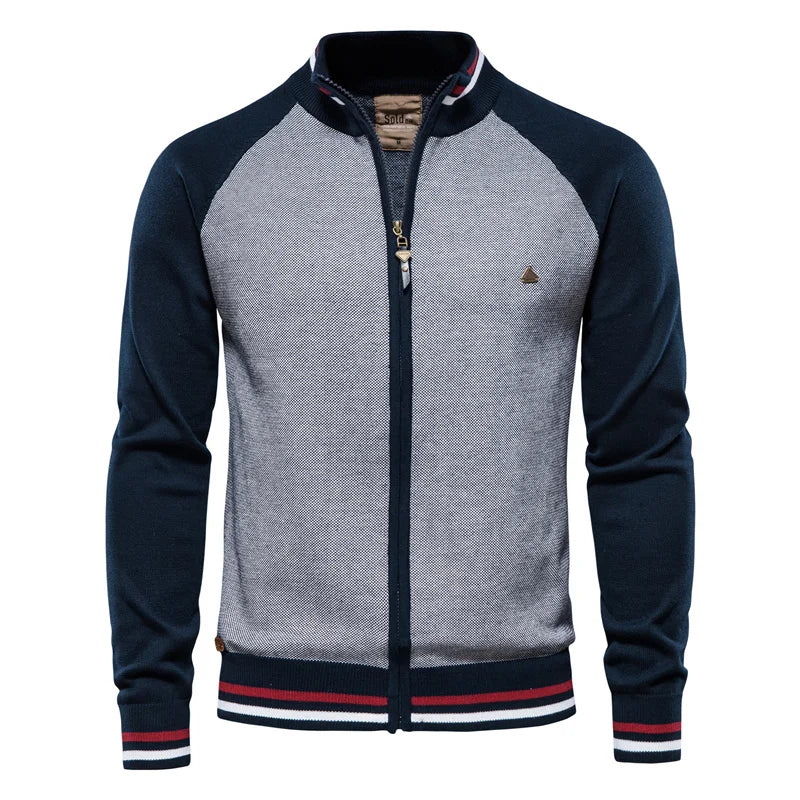 LUCA | Cardigan with ribbed trim - Liora Melbourne