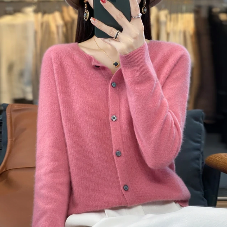 ISLA | Cardigan with button detail - Liora Melbourne