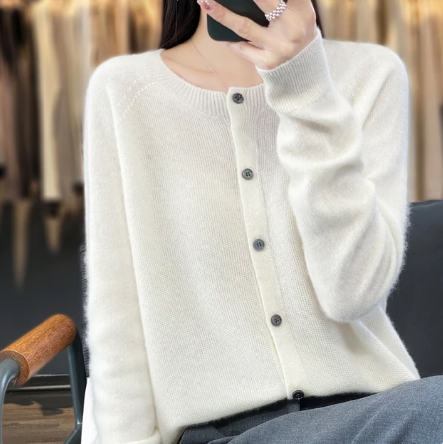 HARPER | Cardigan with button fastening - Liora Melbourne