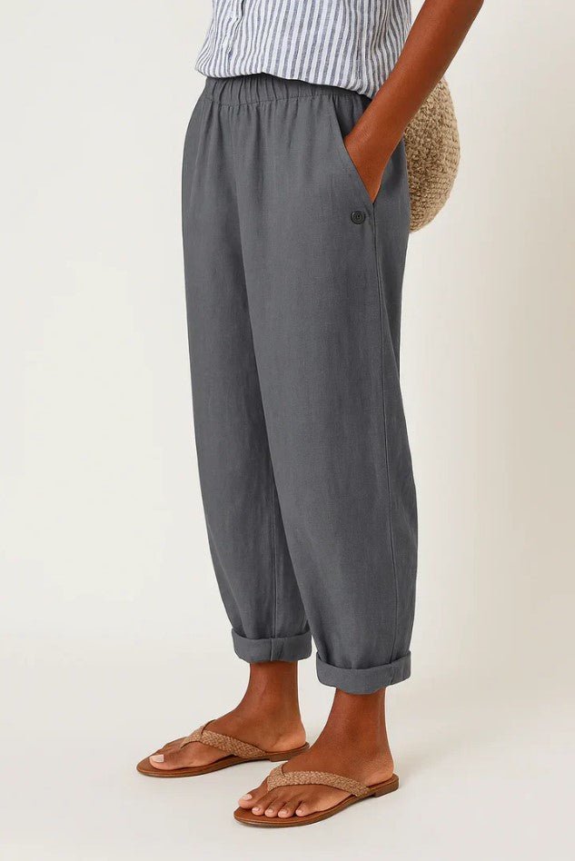 ROMINA | Trousers with elastic waistband - Liora Melbourne