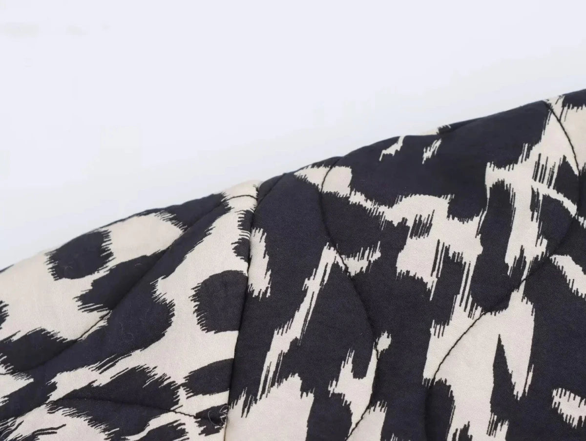 LALUNA | Autumn jacket with all-over print - Liora Melbourne