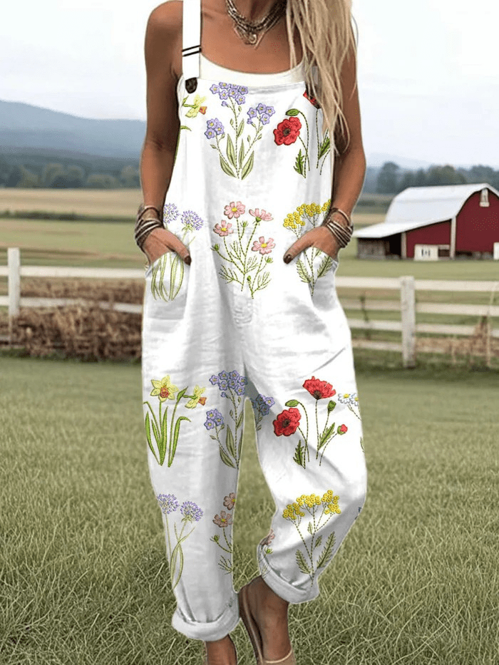 WREN | Jumpsuit with floral print - Liora Melbourne