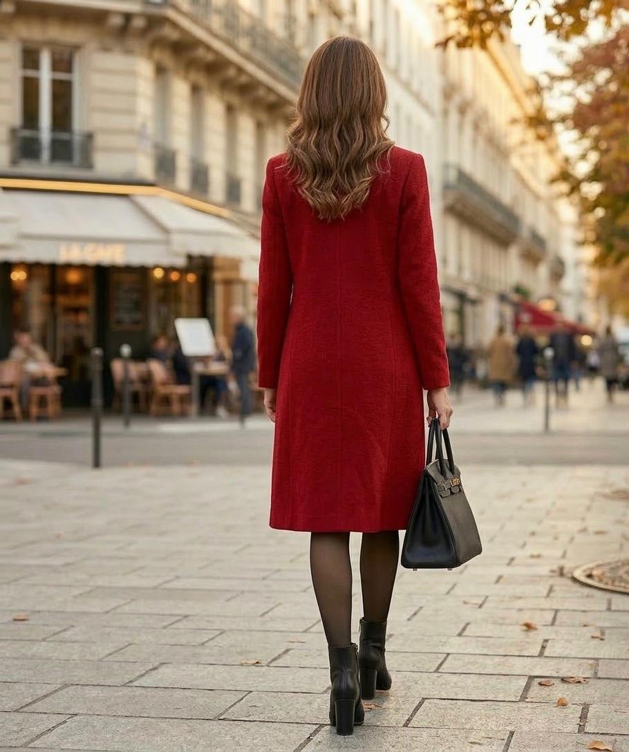 HELENA | Coat with structured silhouette - Liora Melbourne