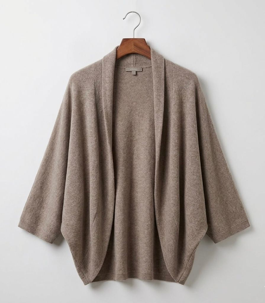 LARA | Merino wool shawl with oversized drape - Liora Melbourne