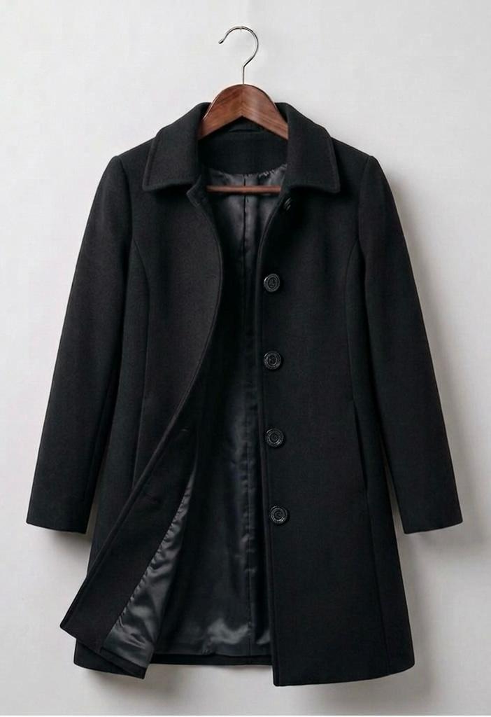 HELENA | Coat with structured silhouette - Liora Melbourne