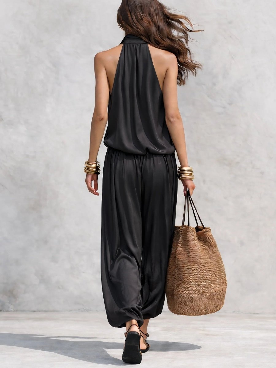 DEMETRIA | Set with wide-leg trousers - Liora Melbourne