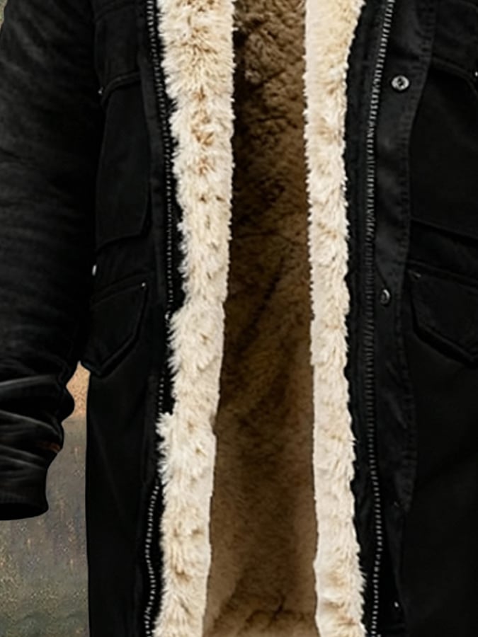 MAX | Long coat with deep pockets