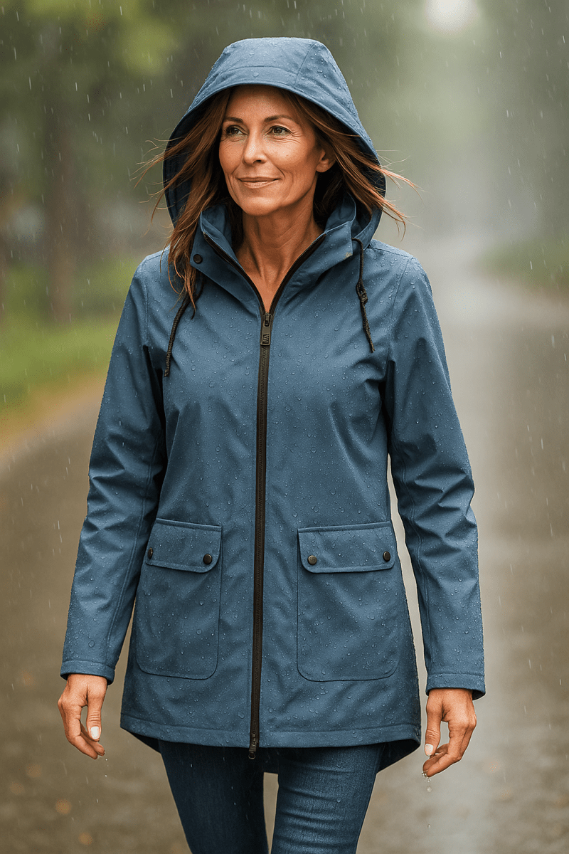 RIANNA | Jacket with weatherproof finish - Liora Melbourne
