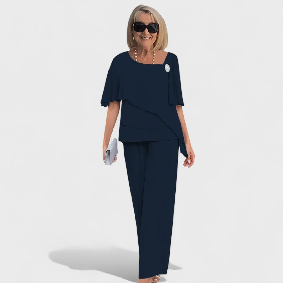 WYNONNA | Set with wide-leg pants - Liora Melbourne