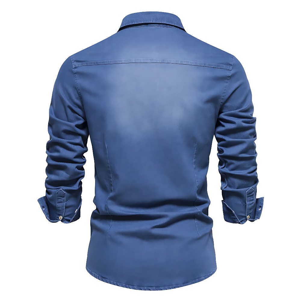 JACK | Denim jacket with chest pockets - Liora Melbourne