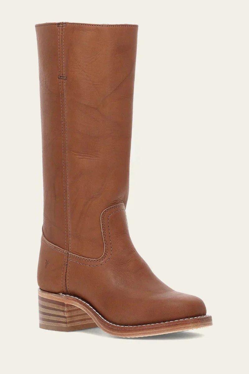 JANE | Western boots with stacked block heel - Liora Melbourne