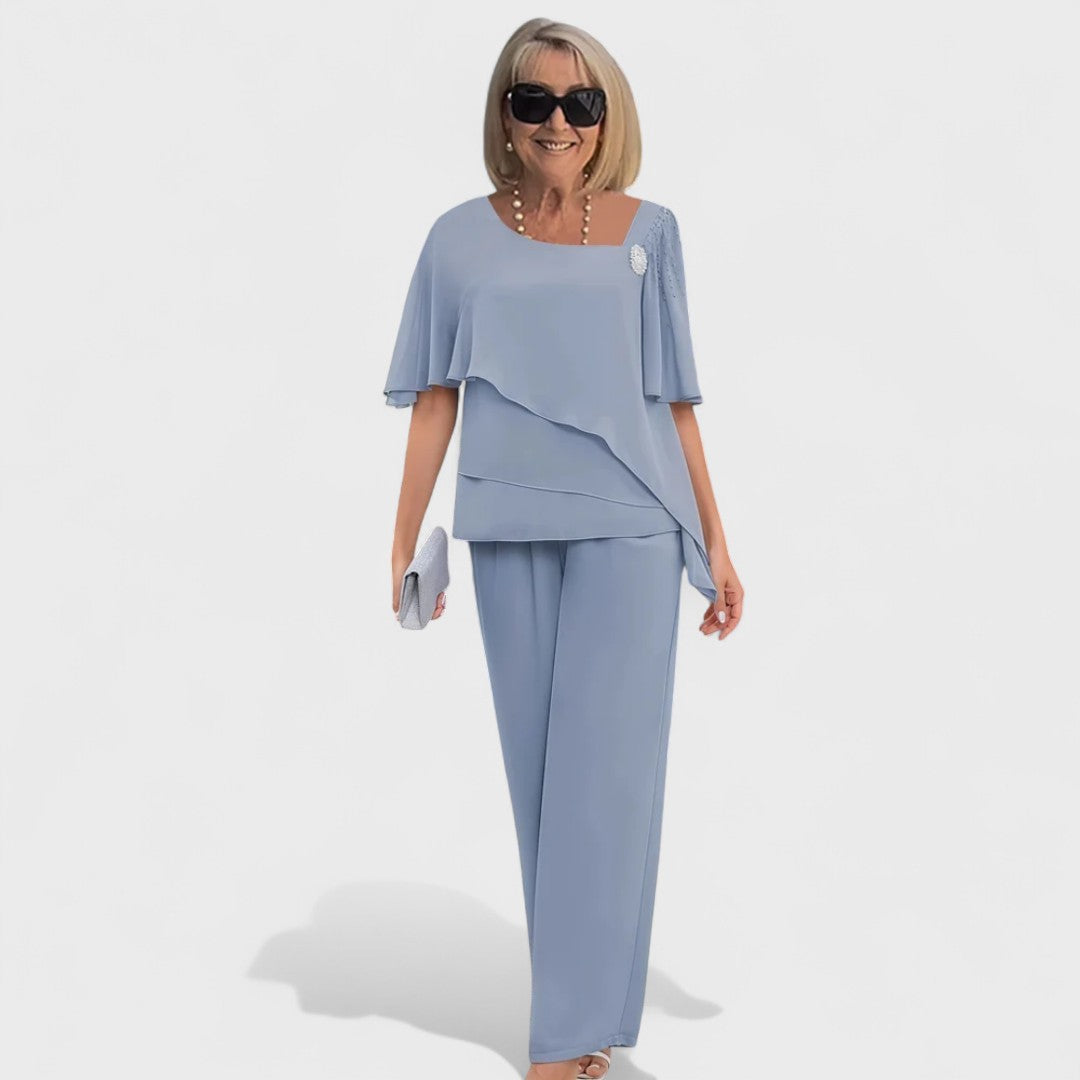 WYNONNA | Set with wide-leg pants - Liora Melbourne
