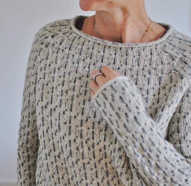 MATILDA | Knitted jumper with minimalist design - Liora Melbourne