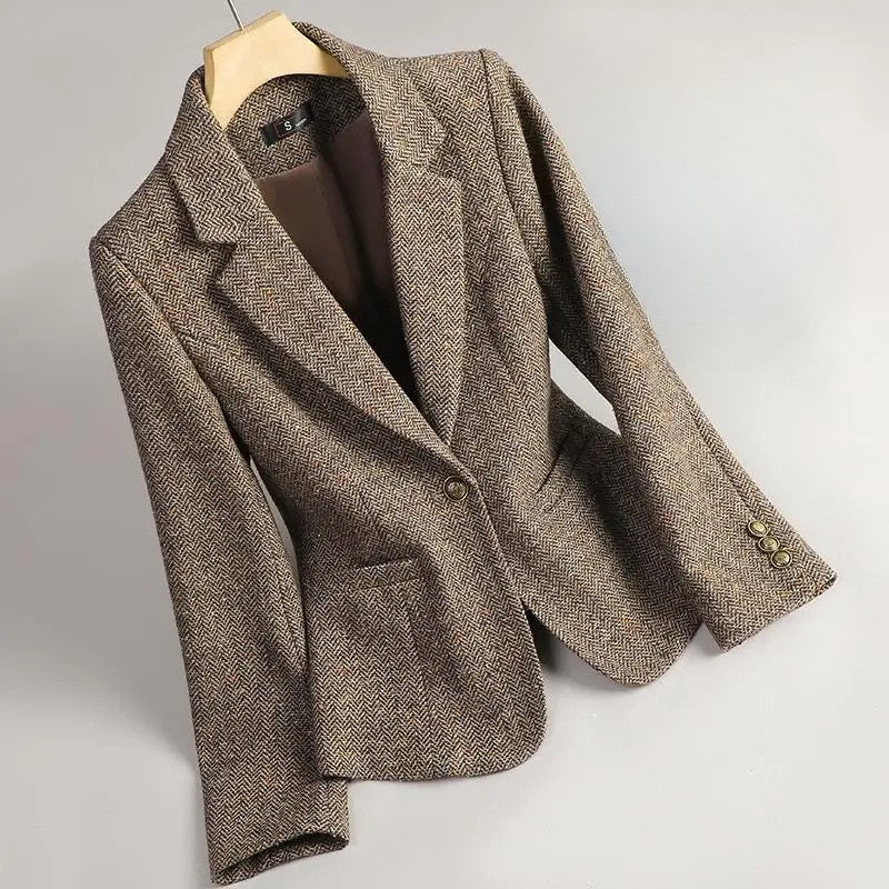 ADLEY | Blazer with button cuffs - Liora Melbourne