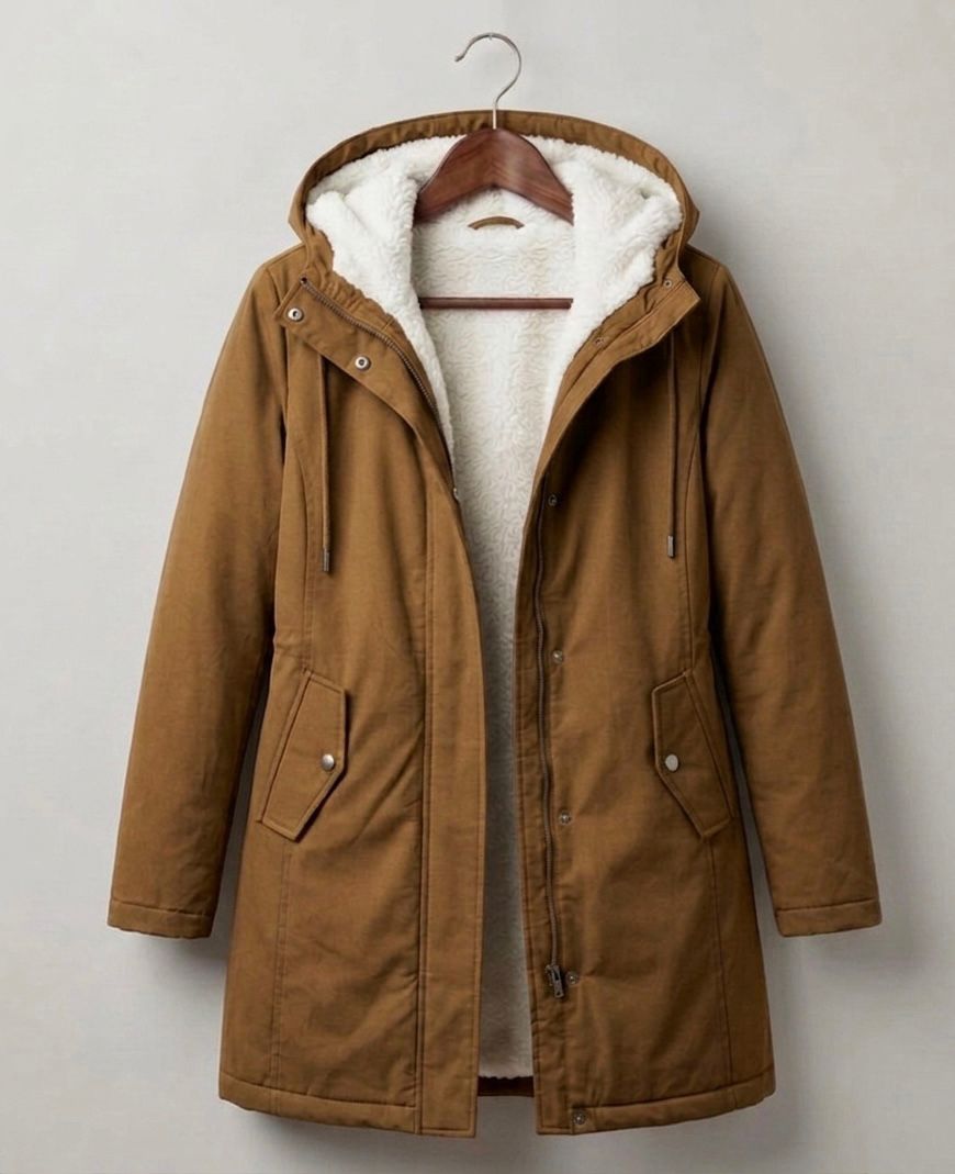 LEAH | Waterproof parka with fleece lining - Liora Melbourne