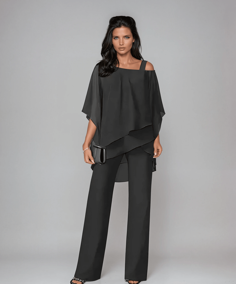 SCARLETT | Two-piece set with layered skirt - Liora Melbourne