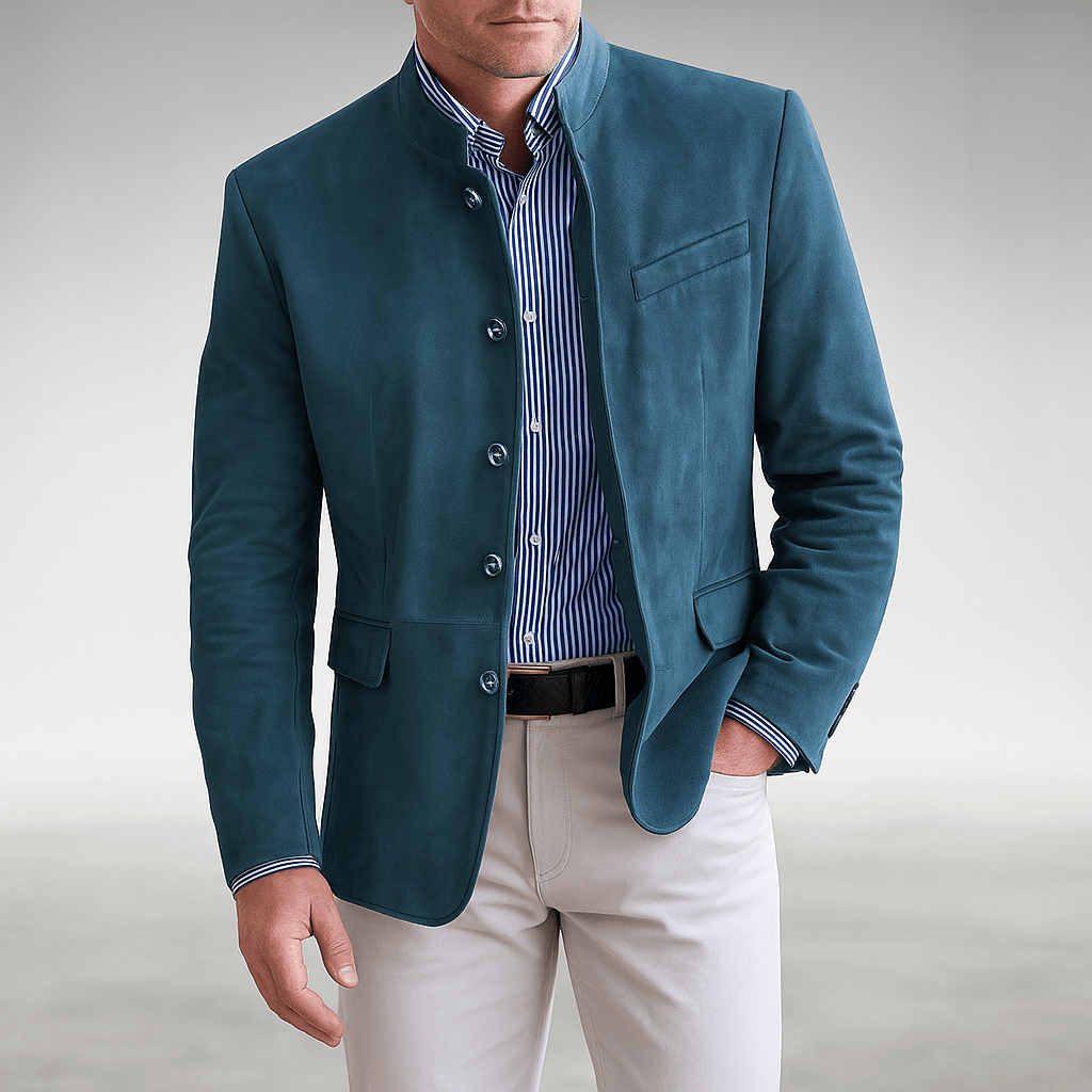 SILAS | Tailored blazer with notched lapel - Liora Melbourne