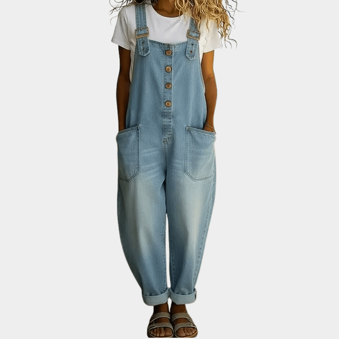 BROOKE | Overalls with wide-leg fit - Liora Melbourne