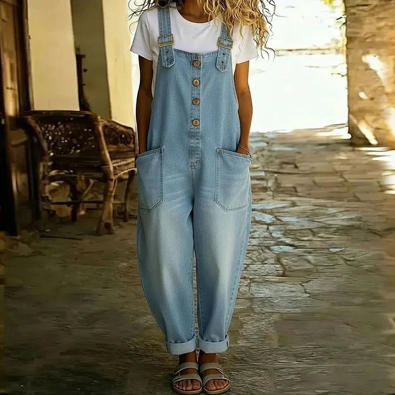 BROOKE | Overalls with wide-leg fit - Liora Melbourne