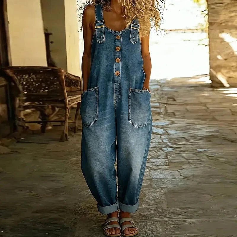 BROOKE | Overalls with wide-leg fit - Liora Melbourne