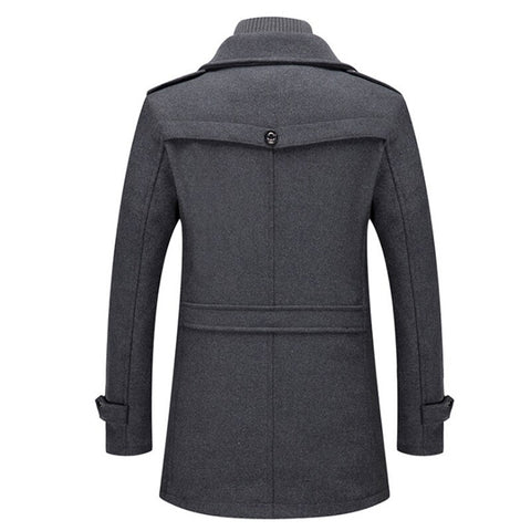 FREYA | Winter coat with button closure - Liora Melbourne