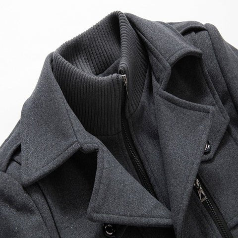 FREYA | Winter coat with button closure - Liora Melbourne