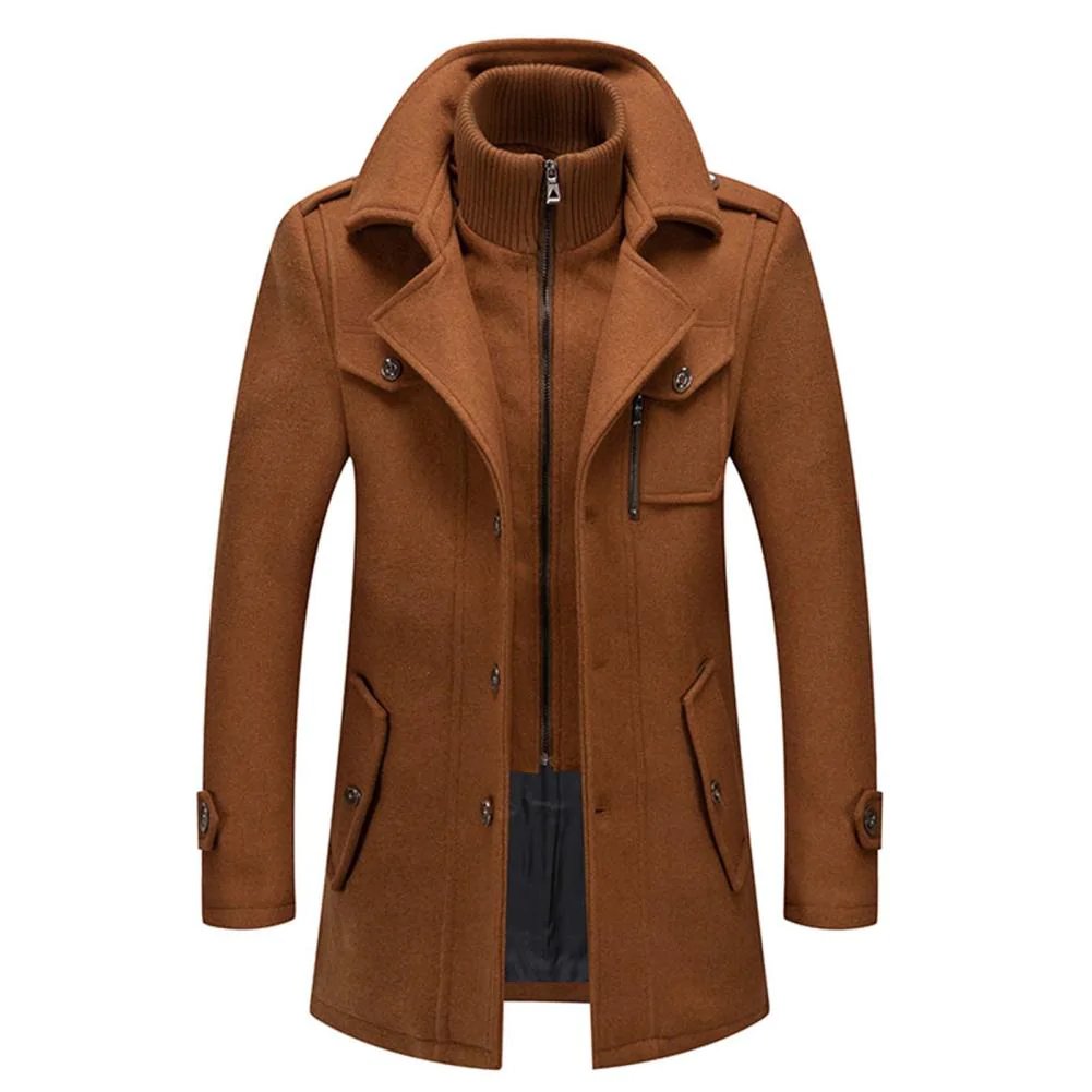 FREYA | Winter coat with button closure - Liora Melbourne