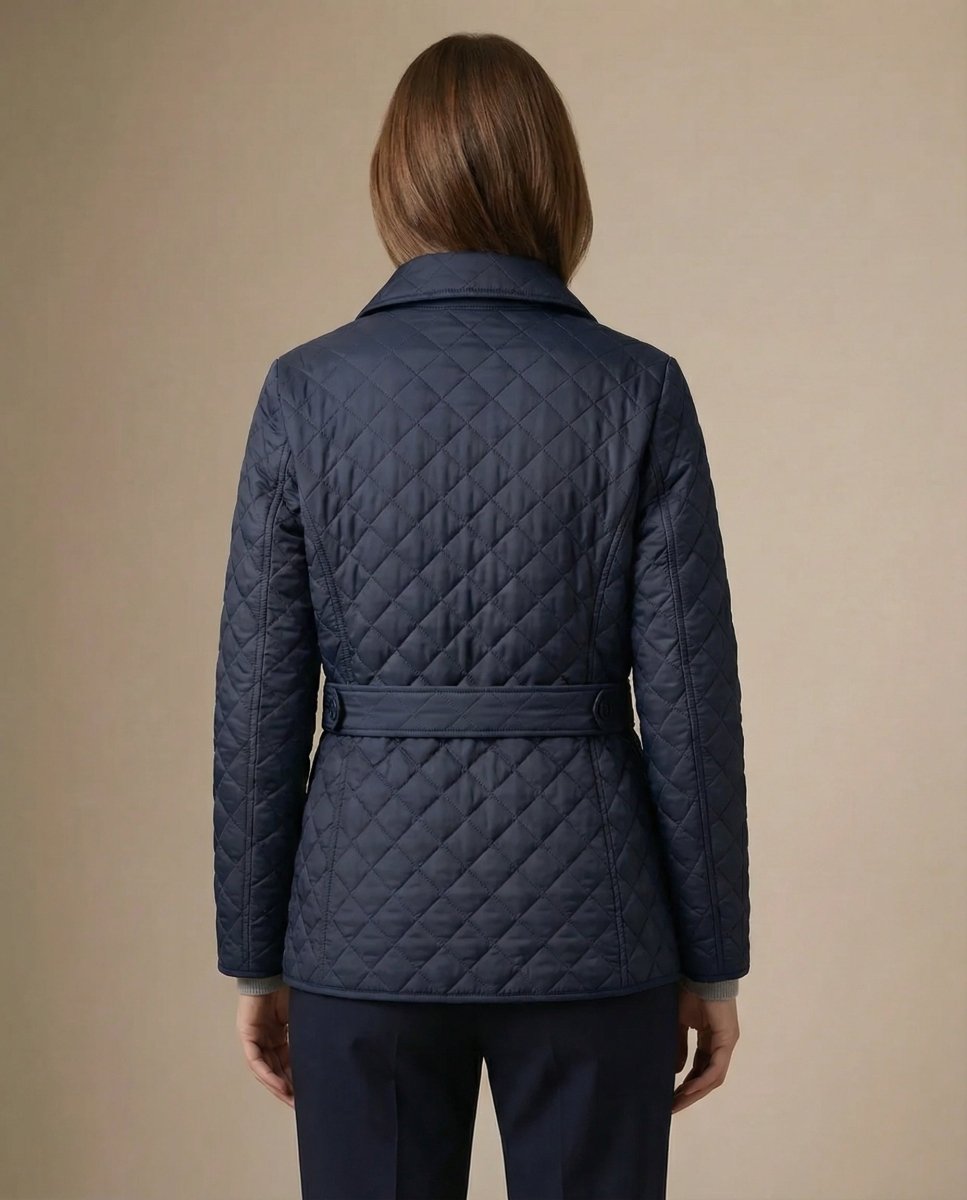 GRACE | Quilted jacket with button-up front - Liora Melbourne