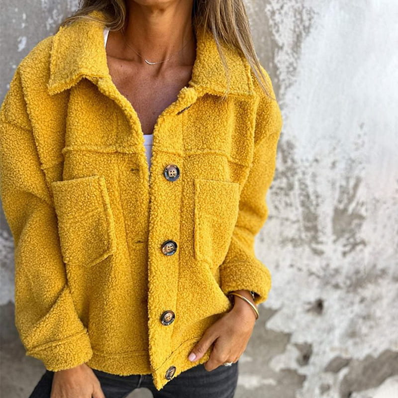 KEIRA | Autumn coat with lapel collar - Liora Melbourne