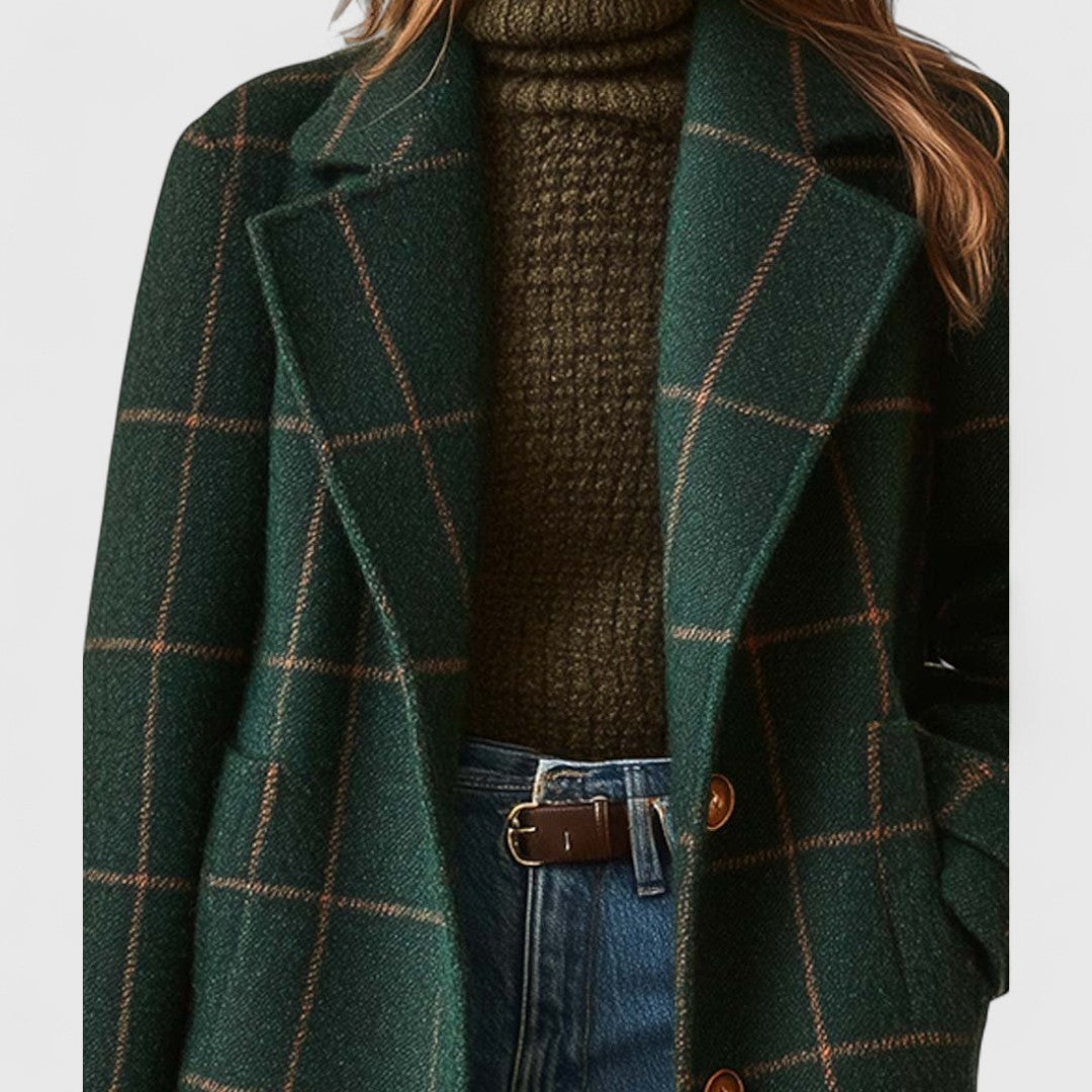 EDEN | Jacket with check pattern - Liora Melbourne