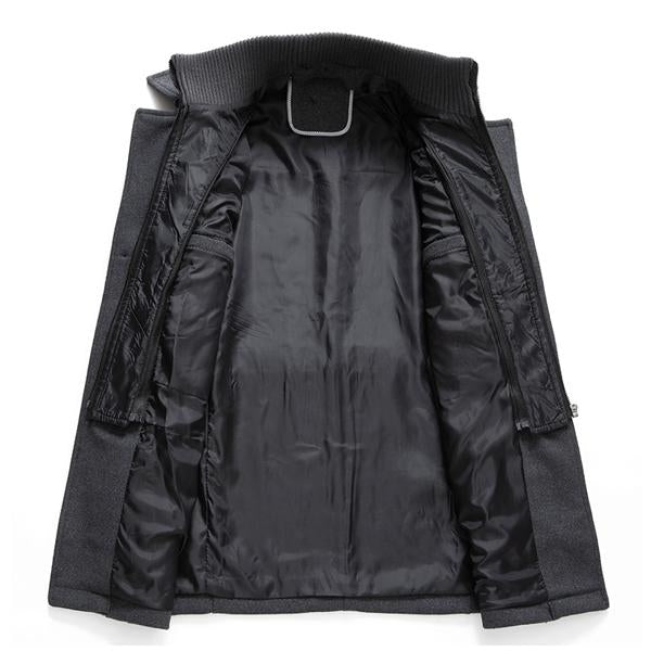 GEORGE | Coat with double collar - Liora Melbourne