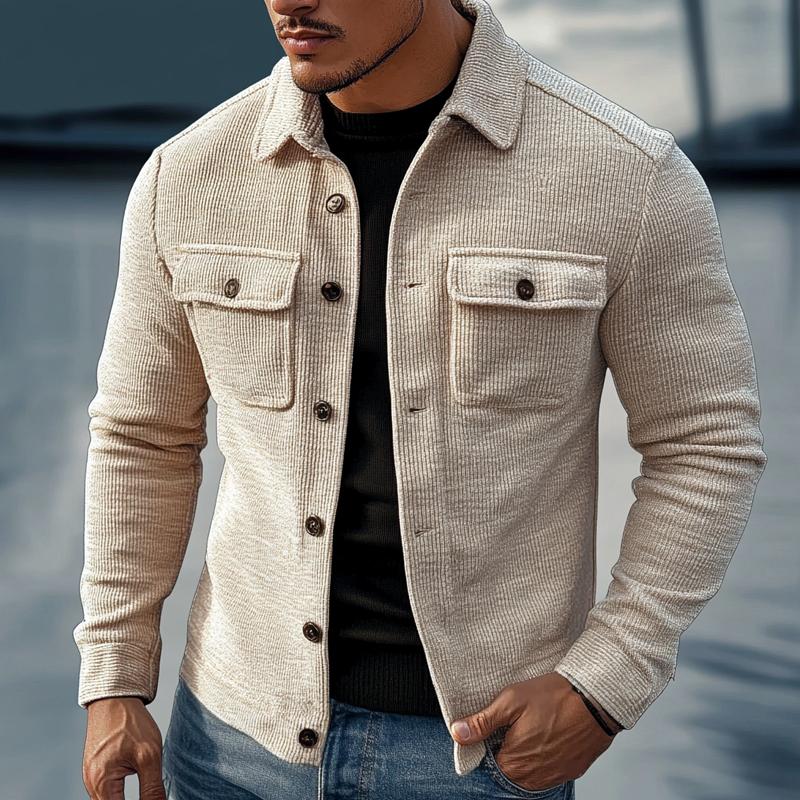 MASON | Jacket with striped texture - Liora Melbourne