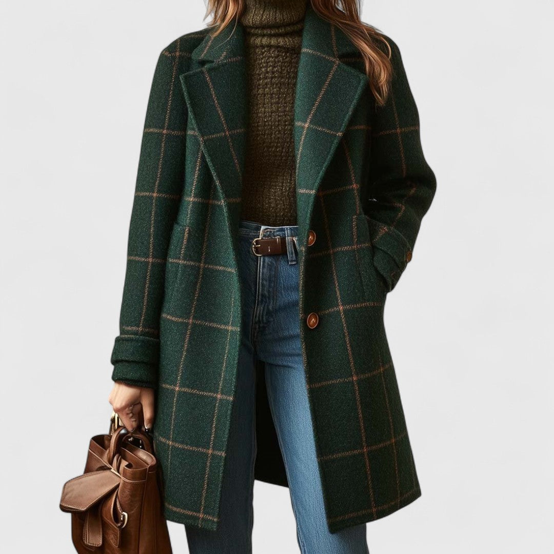 EDEN | Jacket with check pattern - Liora Melbourne