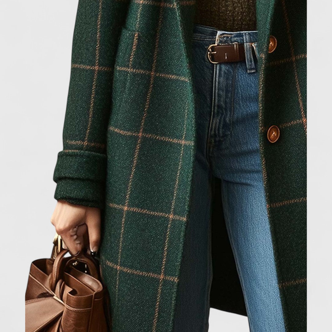 EDEN | Jacket with check pattern - Liora Melbourne