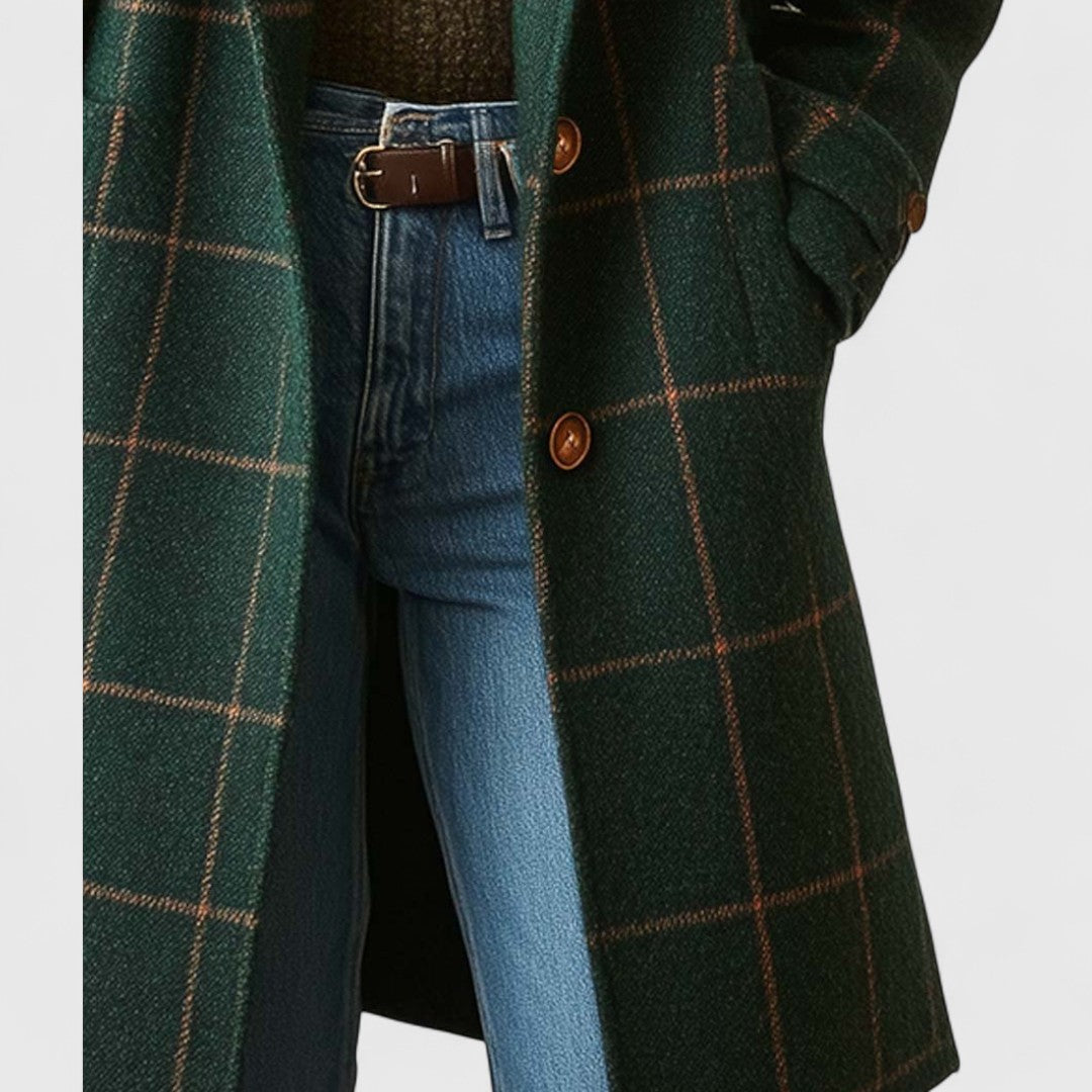 HARPER | Jacket with check pattern - Liora Melbourne
