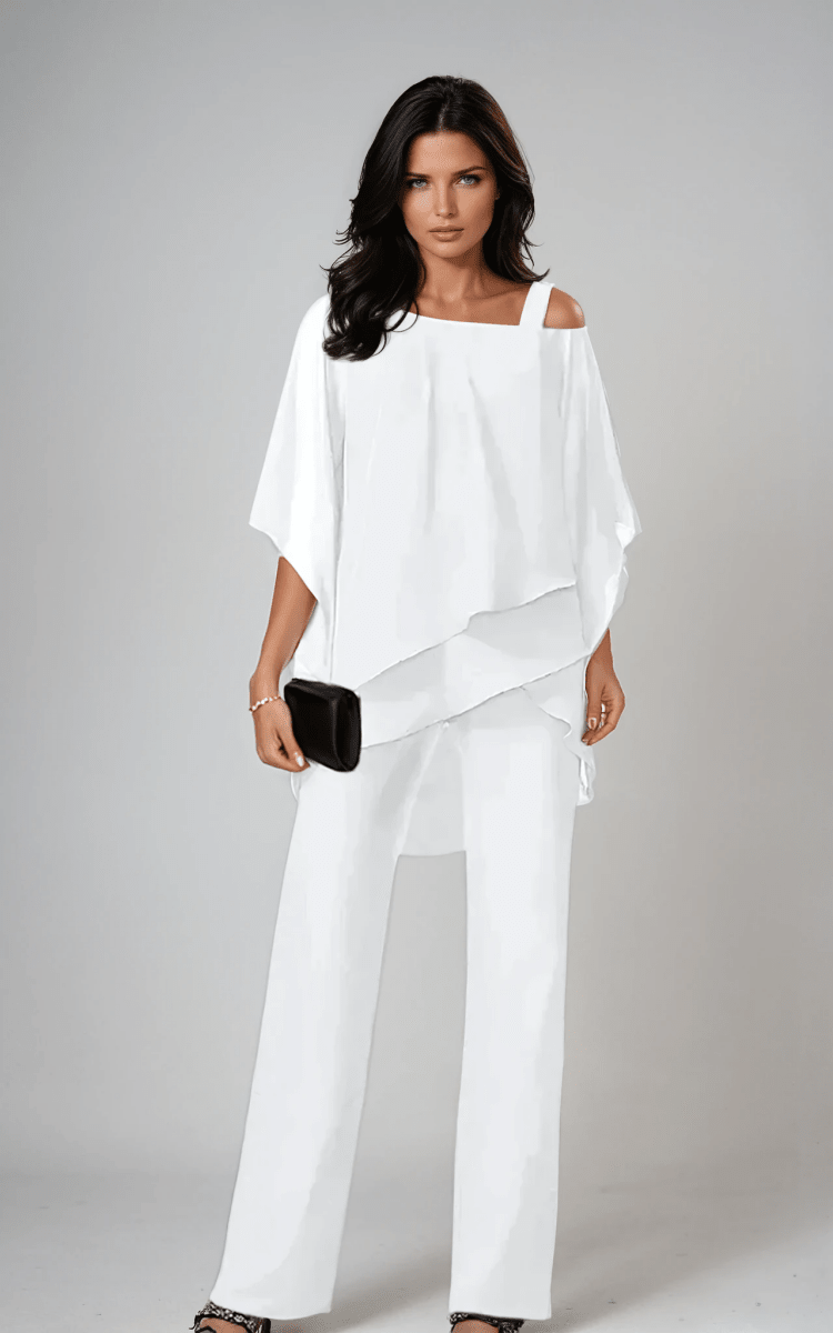 SCARLETT | Set with wide-leg pants - Liora Melbourne