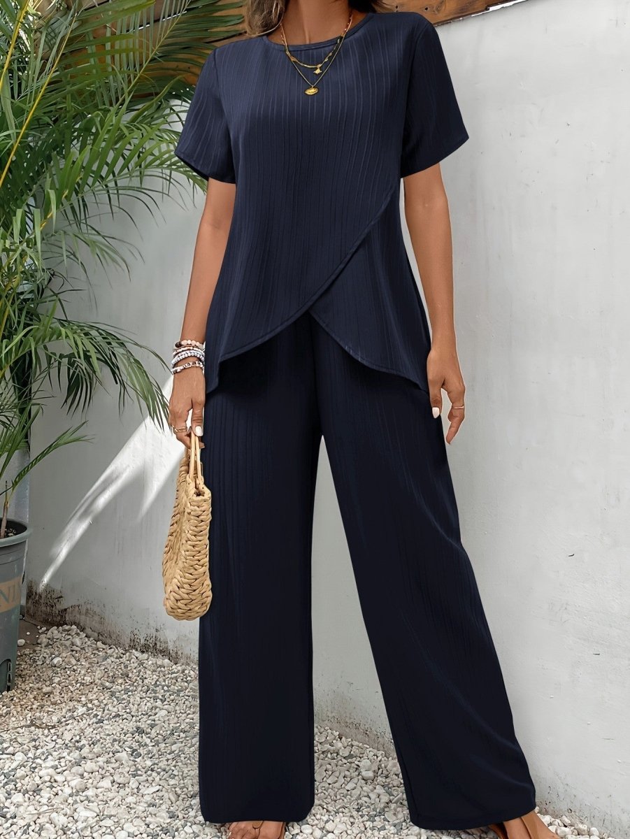 DELANEY | Set with wide-leg pants - Liora Melbourne